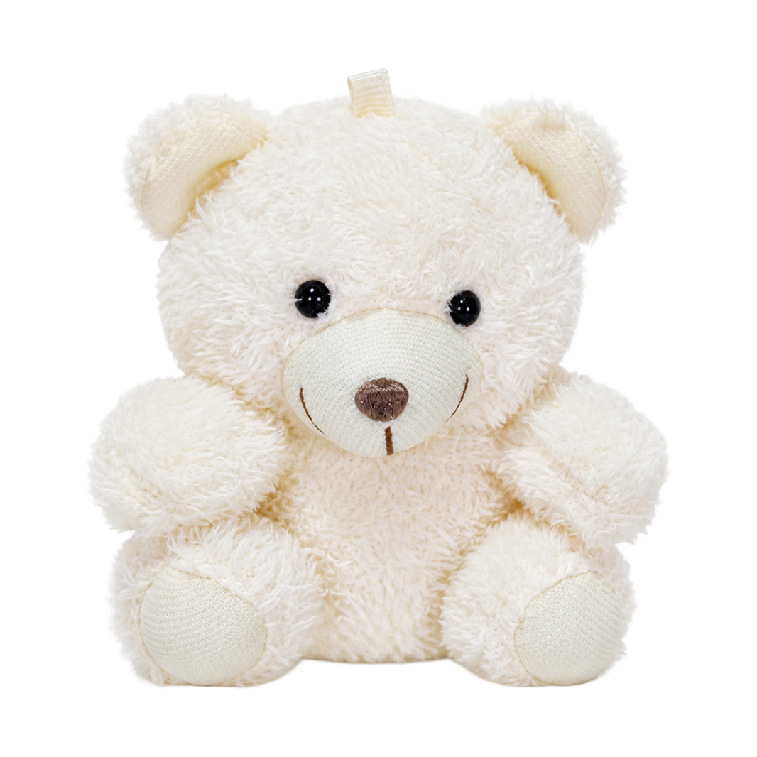 LLAVERO OSO 10cm - BLANCO