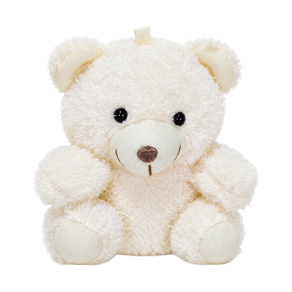 LLAVERO OSO 10cm - BLANCO