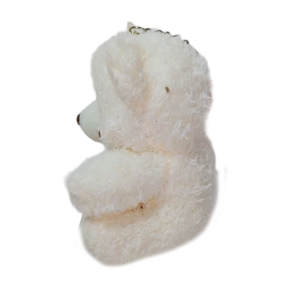 LLAVERO OSO 10cm - BLANCO