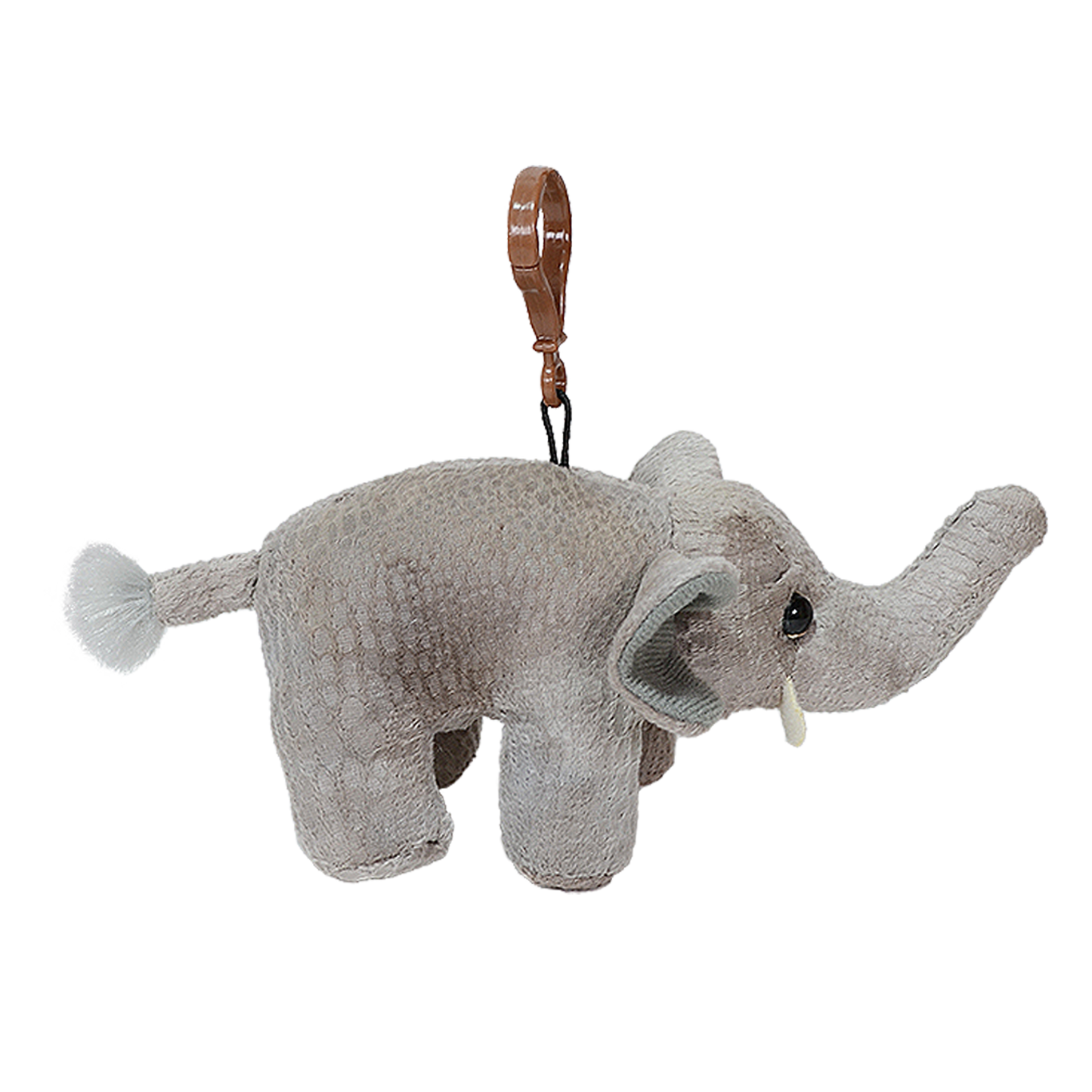 LLAVERO ELEFANTE 16cm - GRIS