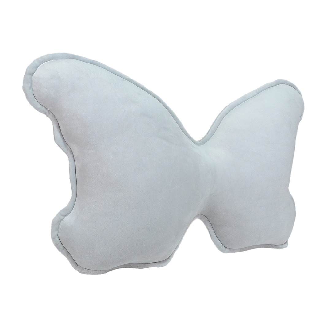 COJÍN MARIPOSA PAULA 53cm - GRIS
