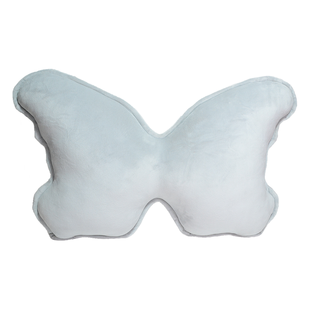COJÍN MARIPOSA PAULA 53cm - GRIS