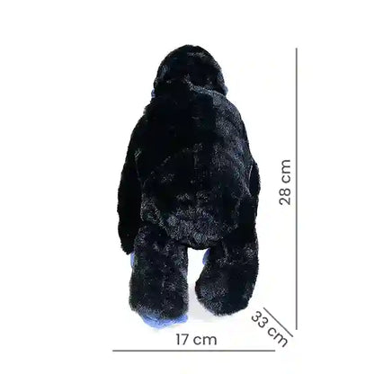 Gorila de peluche Harambe 33 cm negro
