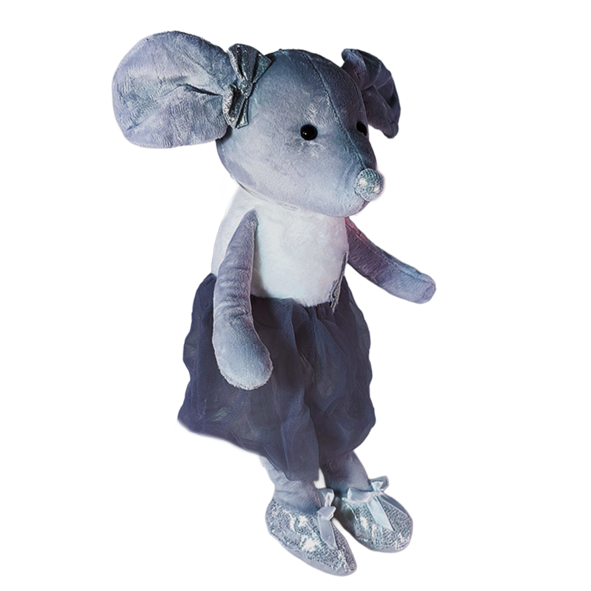 RATONCITA BAILARINA 24cm - GRIS