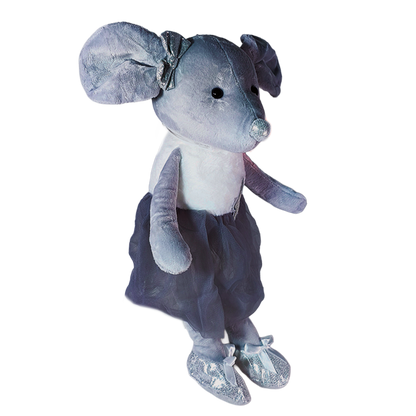RATONCITA BAILARINA 24cm - GRIS