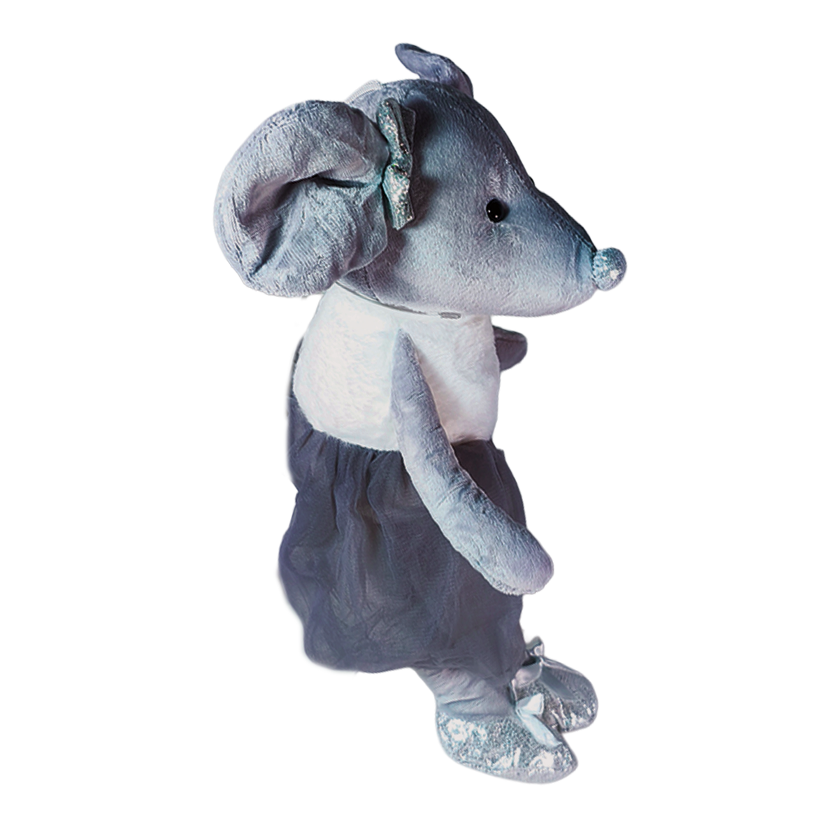RATONCITA BAILARINA 24cm - GRIS