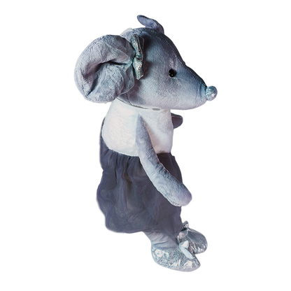 RATONCITA BAILARINA 24cm - GRIS