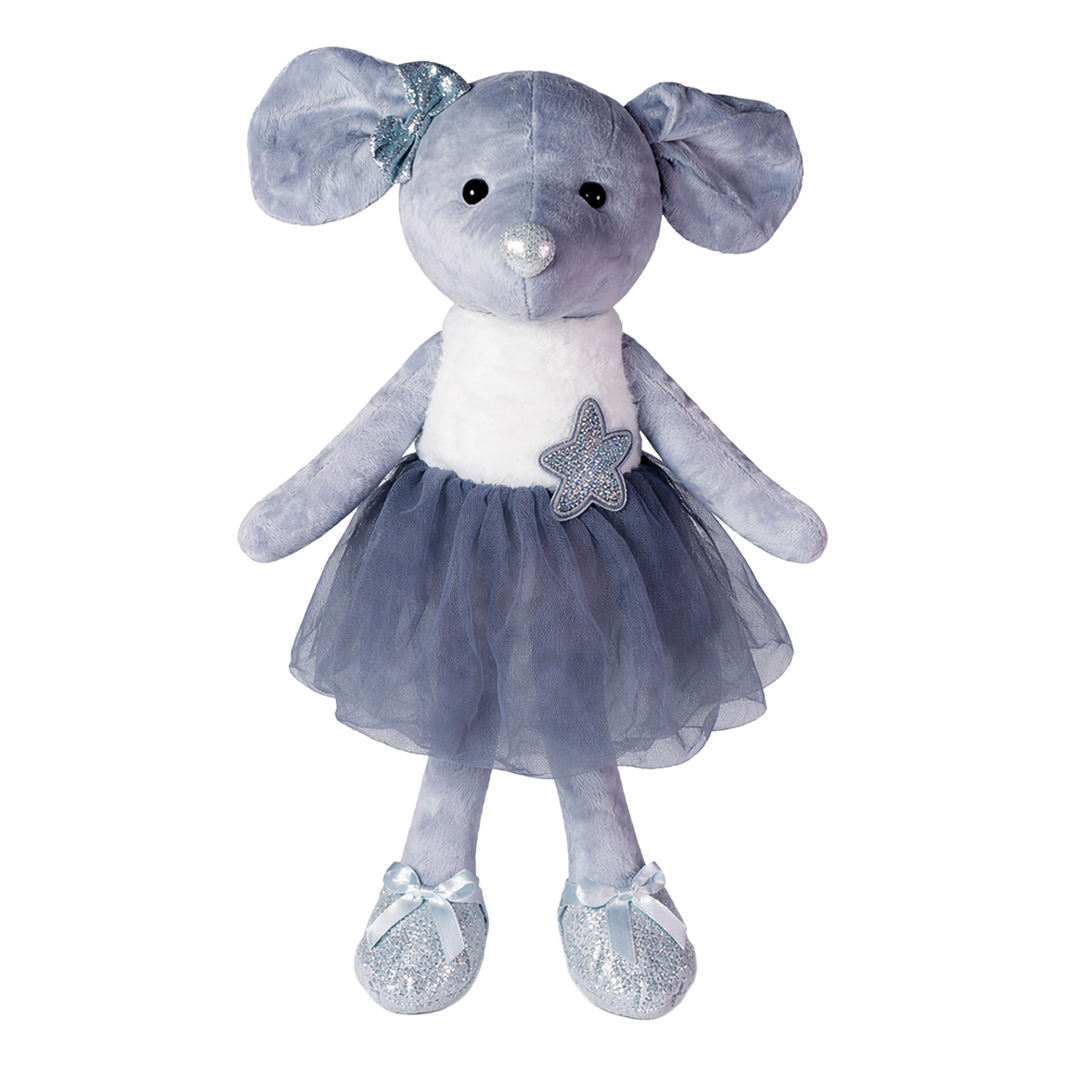 RATONCITA BAILARINA 24cm - GRIS