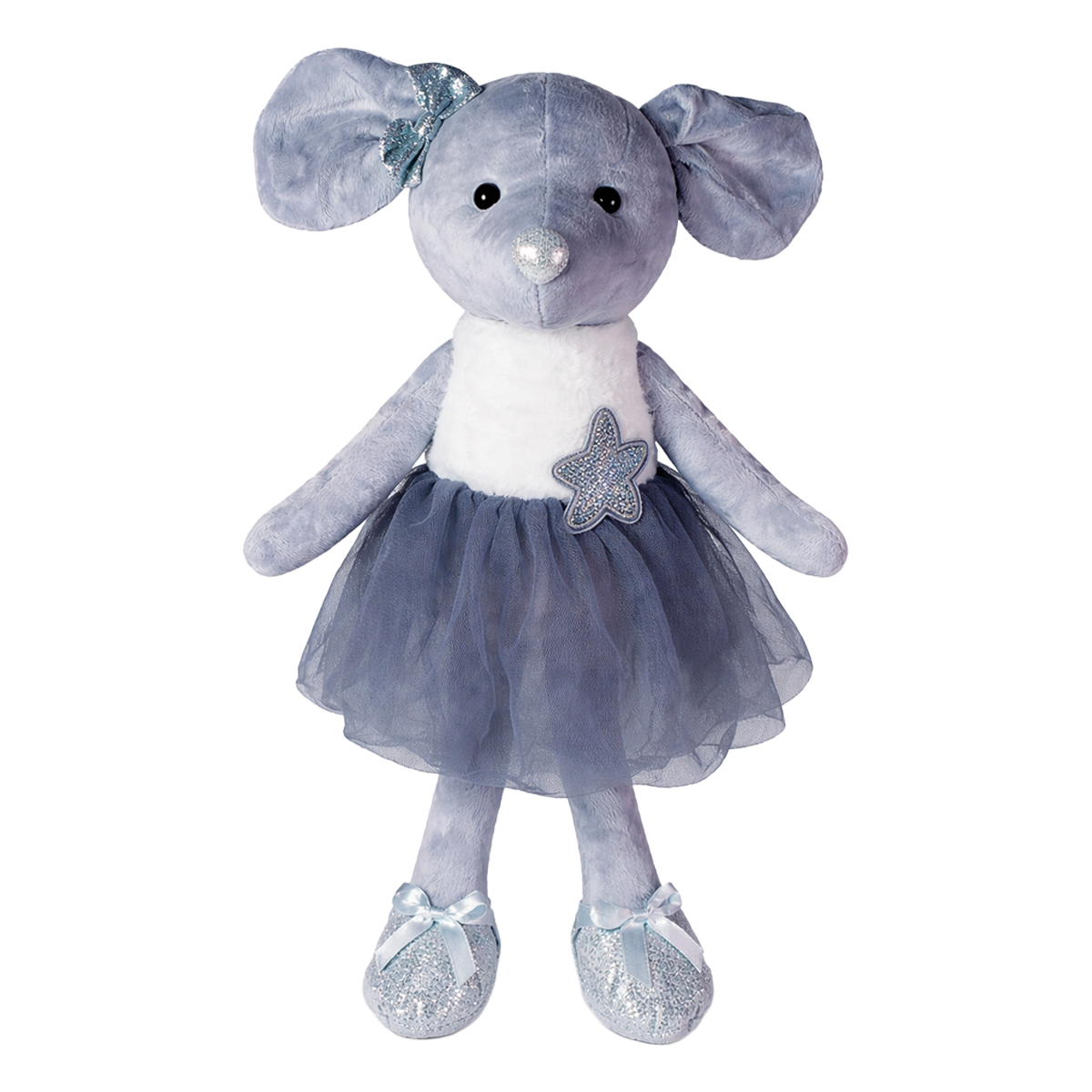 RATONCITA BAILARINA 24cm - GRIS