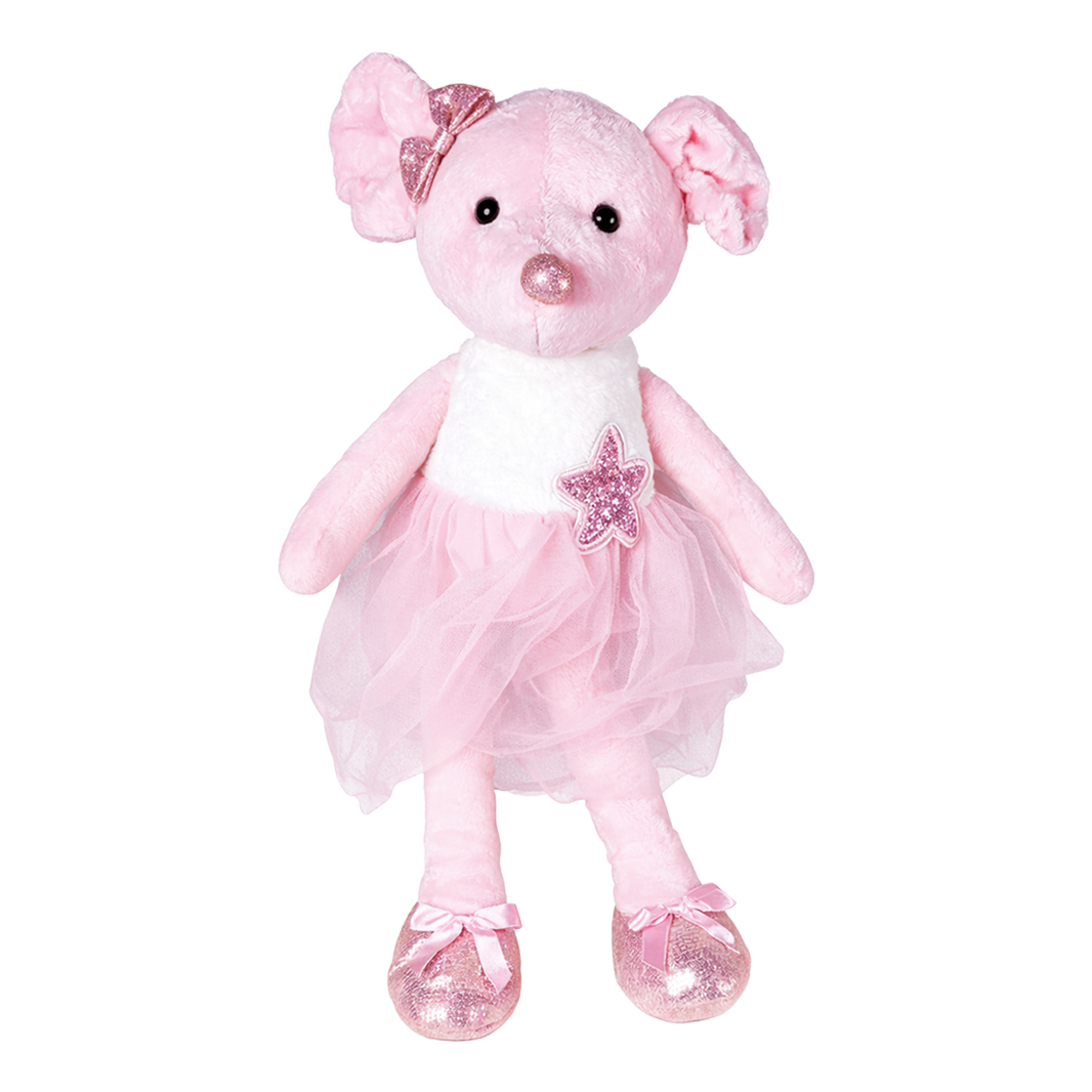 RATONCITA BAILARINA 24cm - ROSA