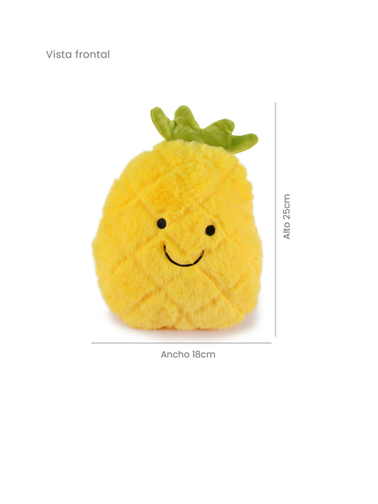 Cóctel de Peluche de Frutas Piña 21 cm