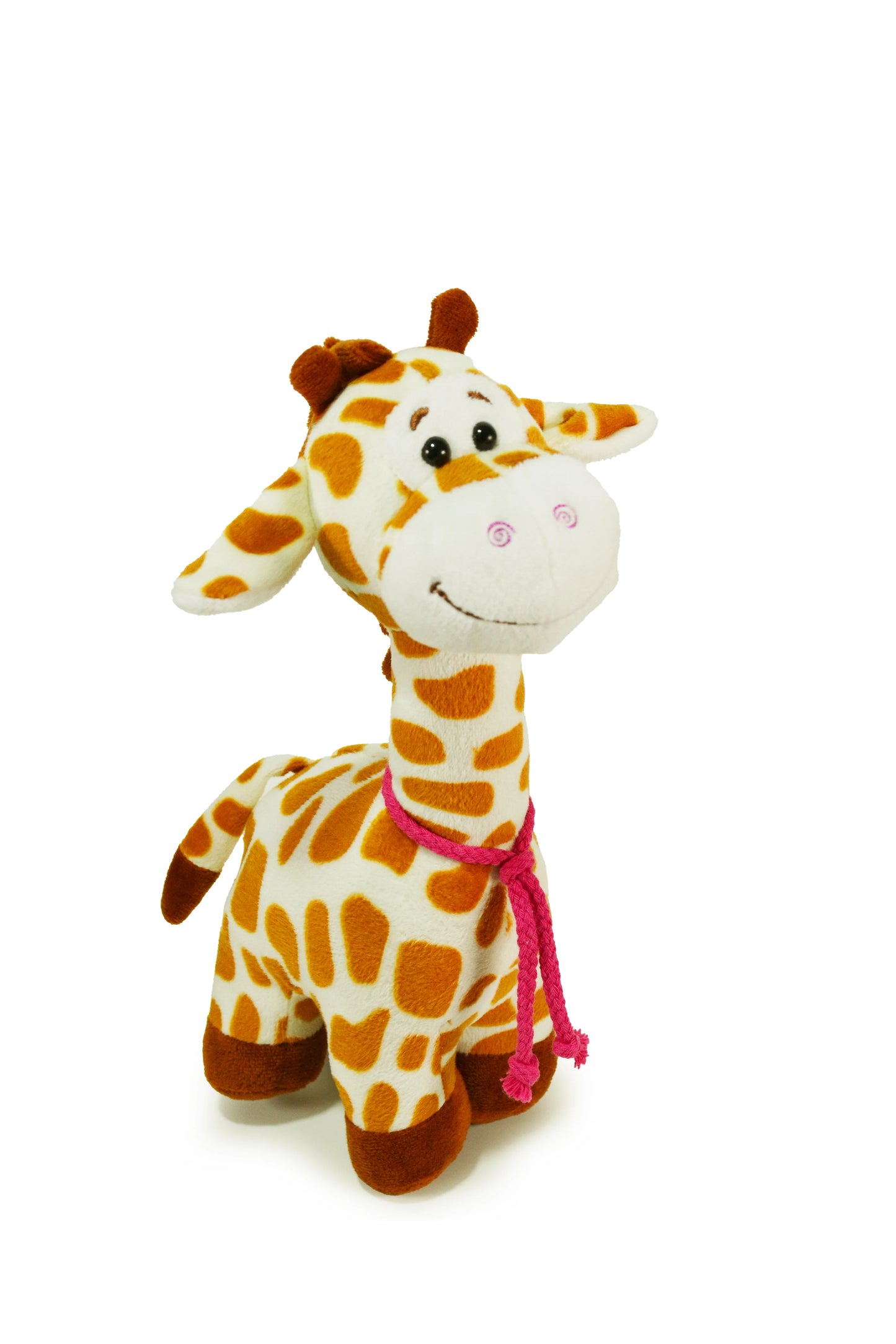 Jirafa de peluche Catalina 25 cm café