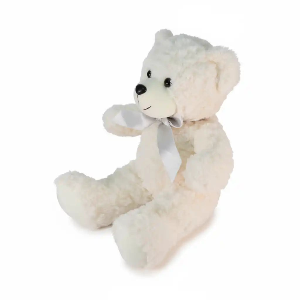 Oso de peluche Elegante 25 cm beige