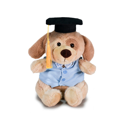 Paquete de peluches Cosmo graduado con birrete
