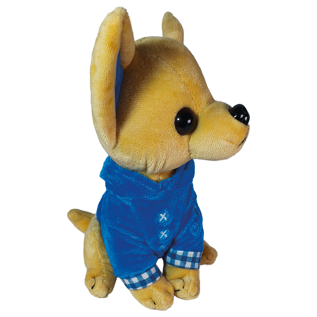 CHIHUAHUA PIPIÁN 17cm - AZUL
