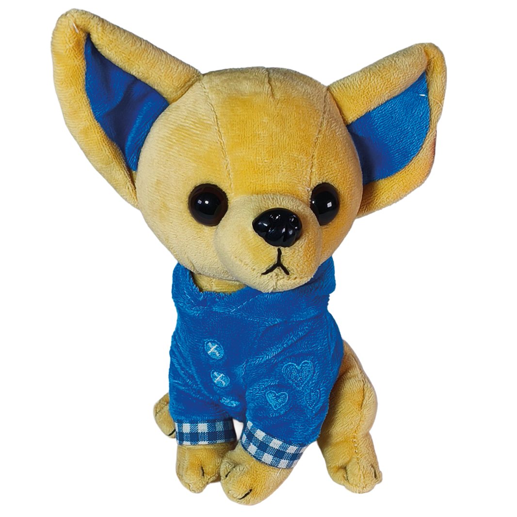 CHIHUAHUA PIPIÁN 17cm - AZUL