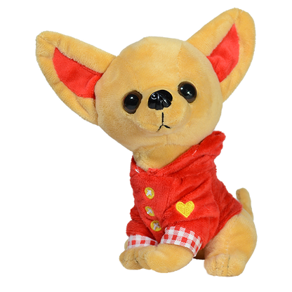 CHIHUAHUA PIPIÁN 17cm - ROJO