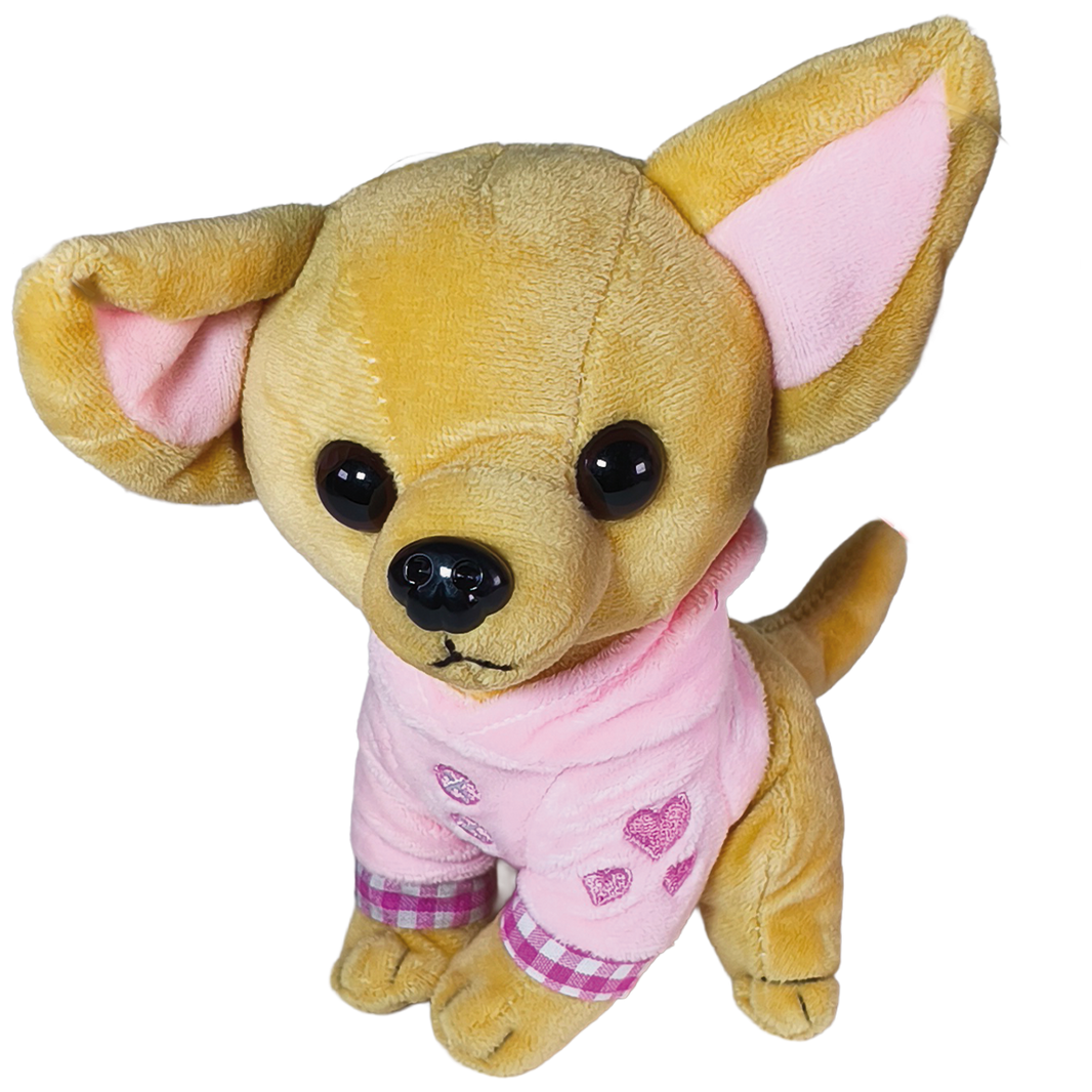CHIHUAHUA PIPIÁN 17cm Rosa