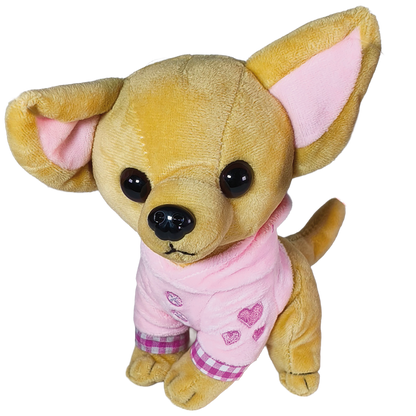CHIHUAHUA PIPIÁN 17cm Rosa
