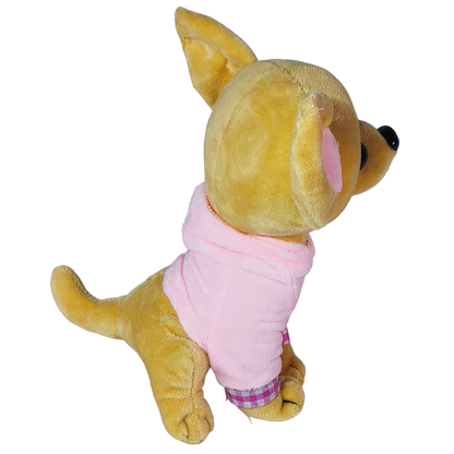 CHIHUAHUA PIPIÁN 17cm Rosa