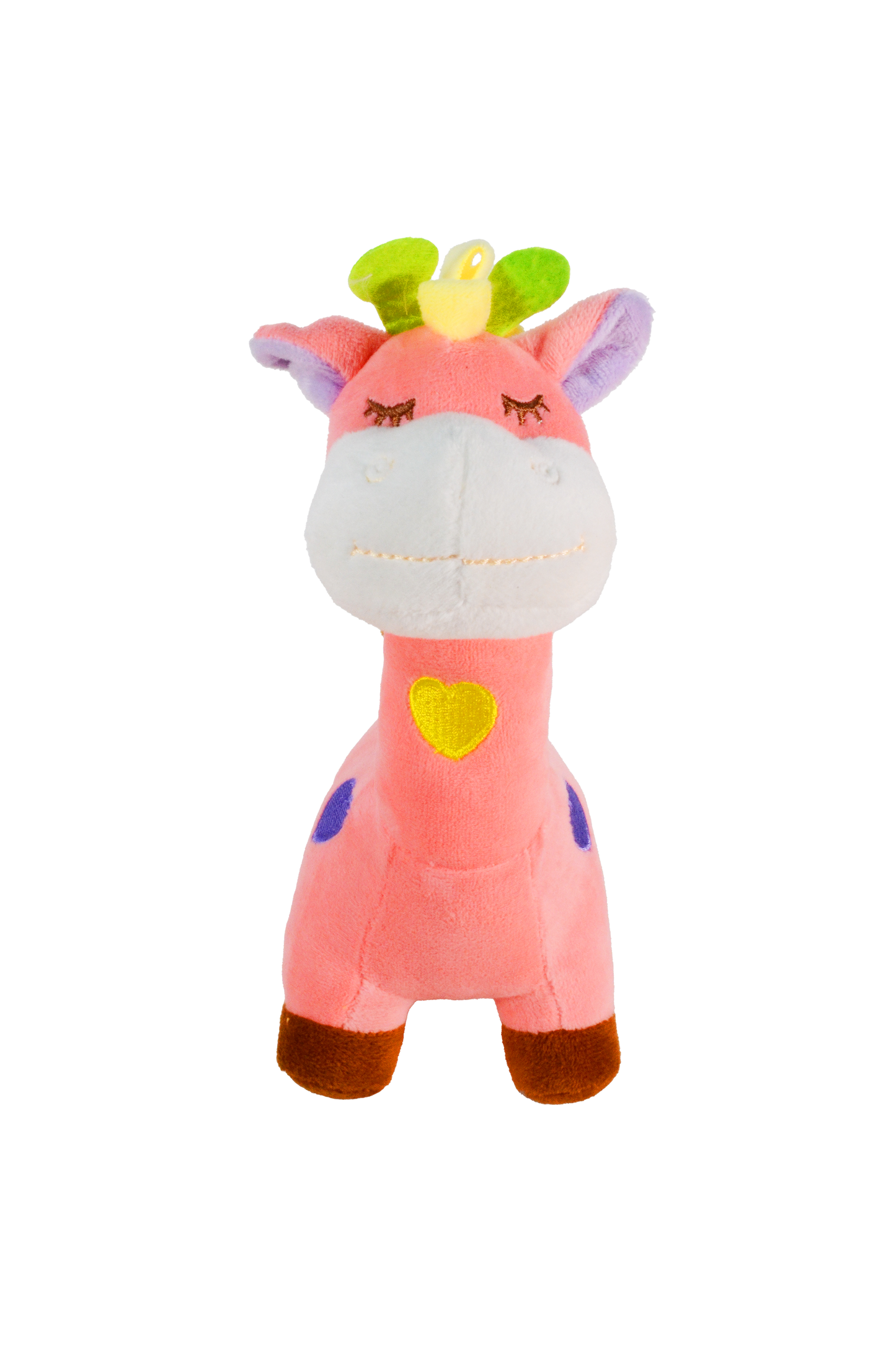 JIRAFA CHIRIMOYA 20cm - ROSA OSCURO