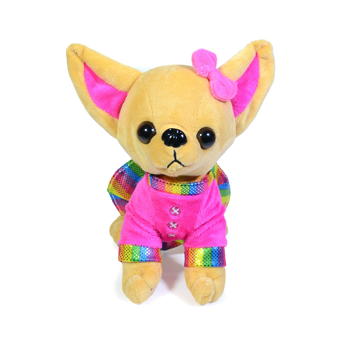 CHIHUAHUA LADY 17cm - ROSA OSCURO