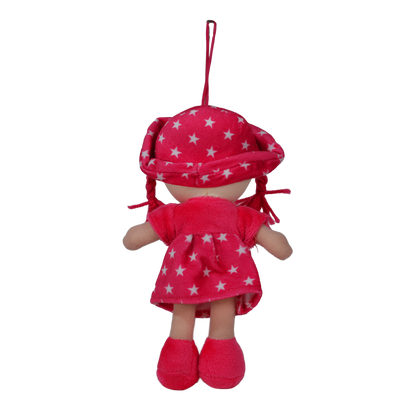 MUÑECA PERLITA 45cm - ROSA OSCURO