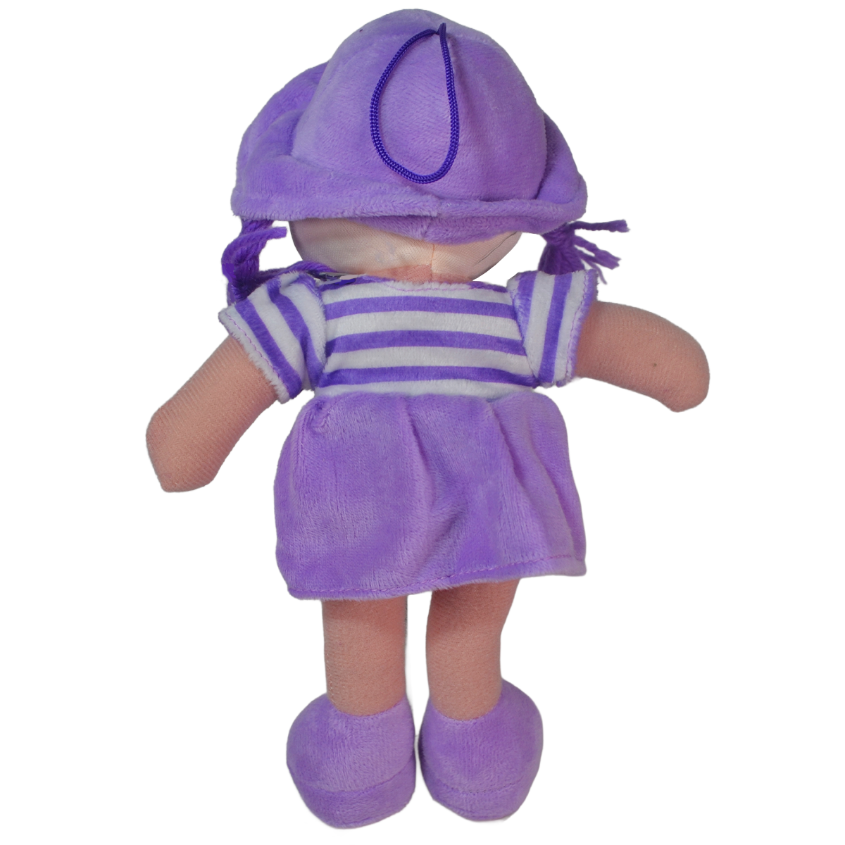 MUÑECA PECAS 25cm - MORADO