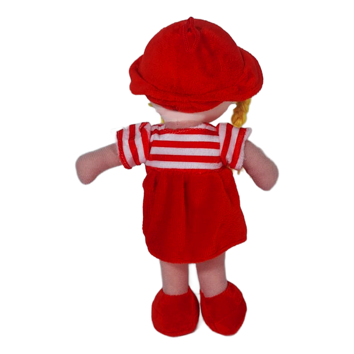 MUÑECA PECAS 25cm - ROJO