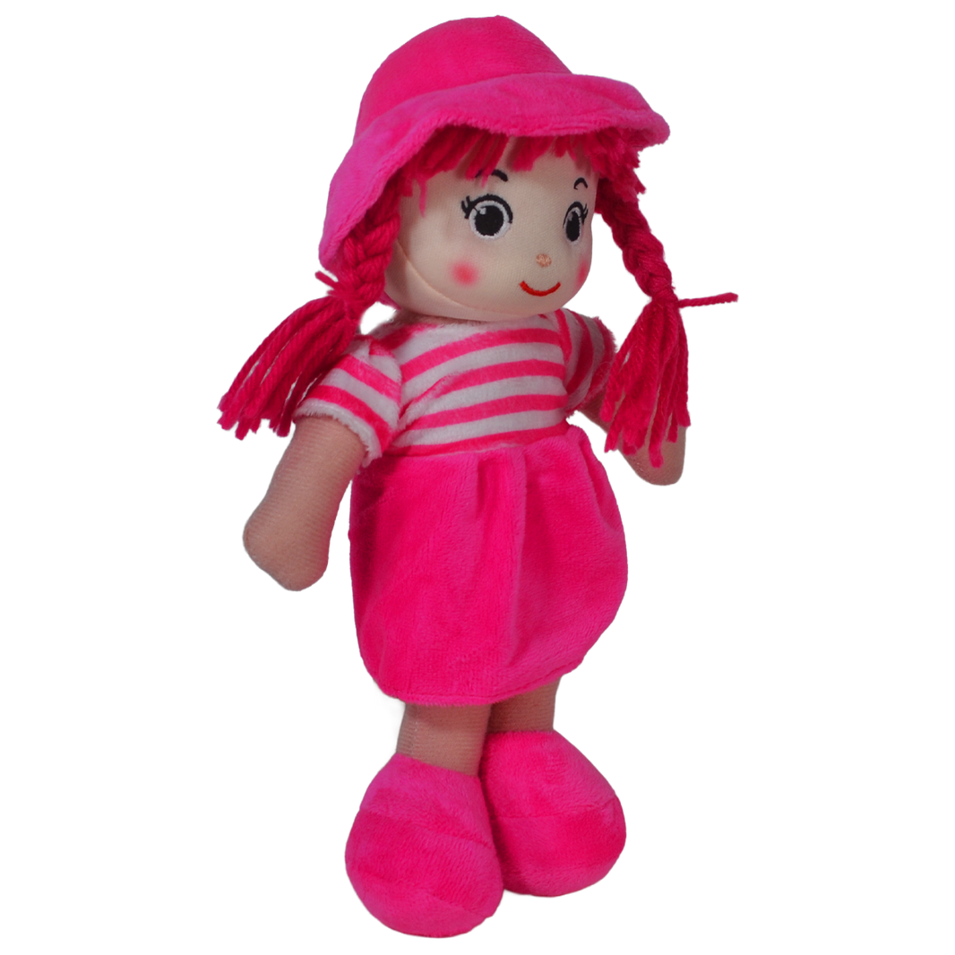 MUÑECA PECAS 25cm - ROSA OSCURO