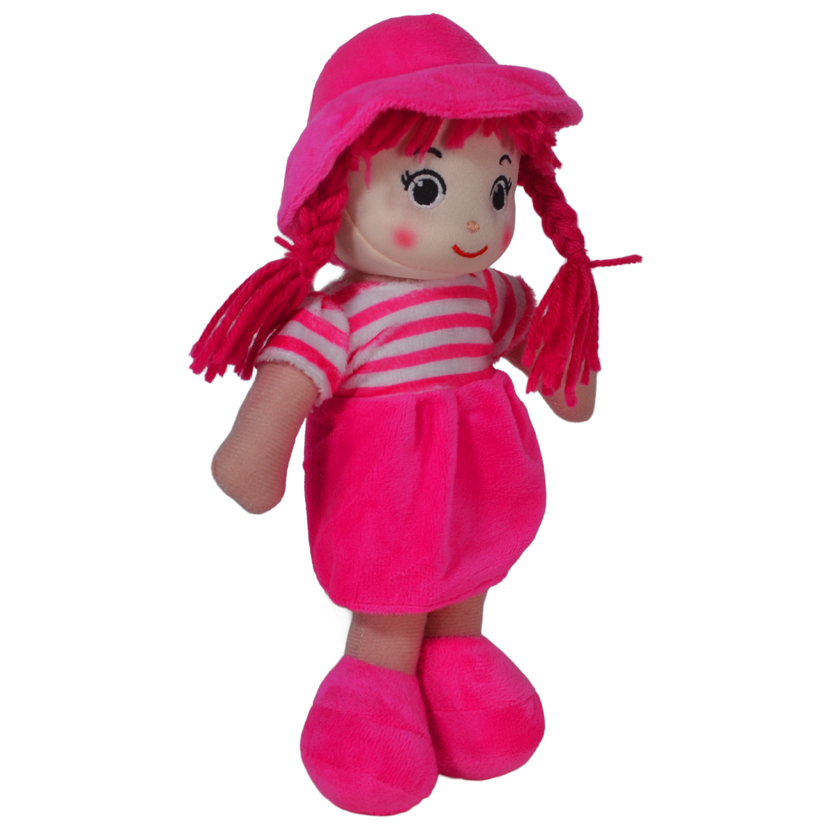 MUÑECA PECAS 25cm - ROSA OSCURO