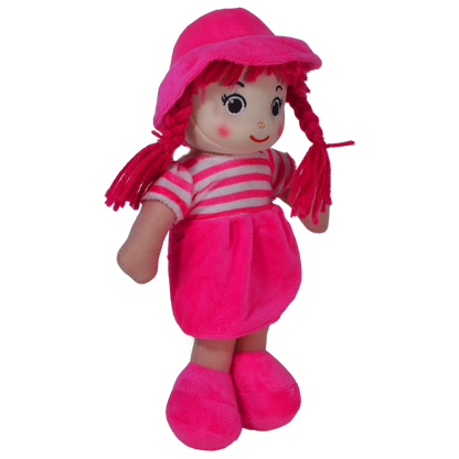 MUÑECA PECAS 25cm - ROSA OSCURO