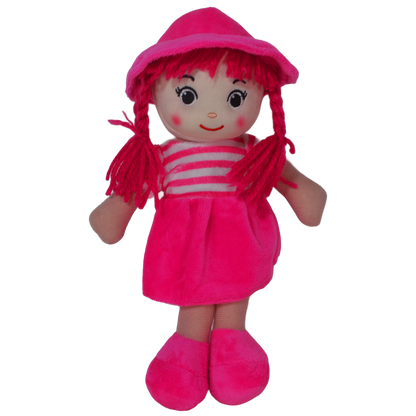 MUÑECA PECAS 25cm - ROSA OSCURO
