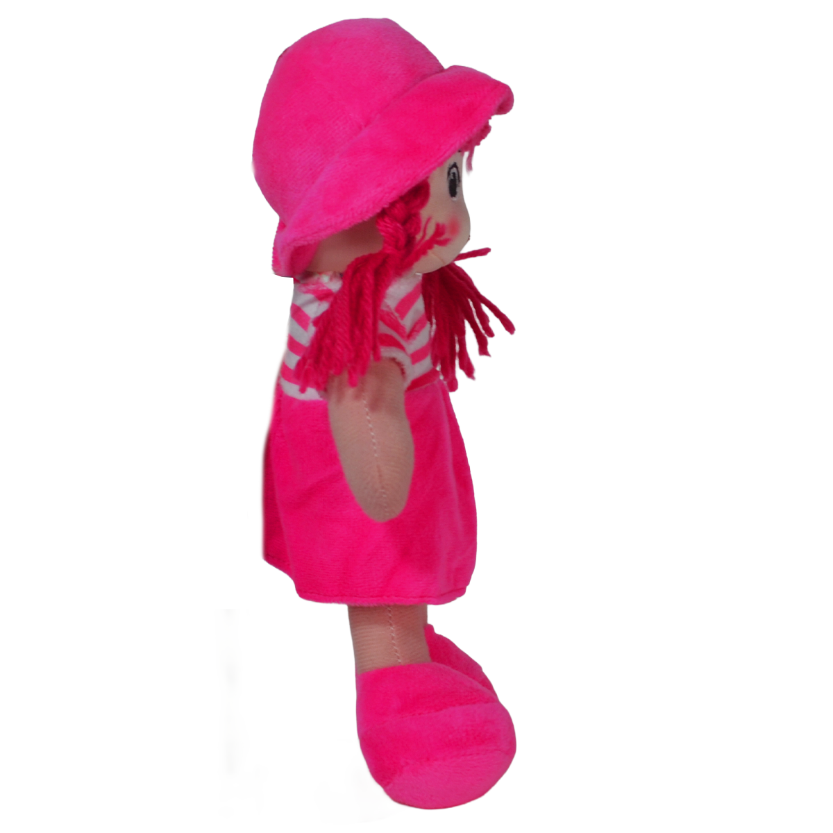 MUÑECA PECAS 25cm - ROSA OSCURO
