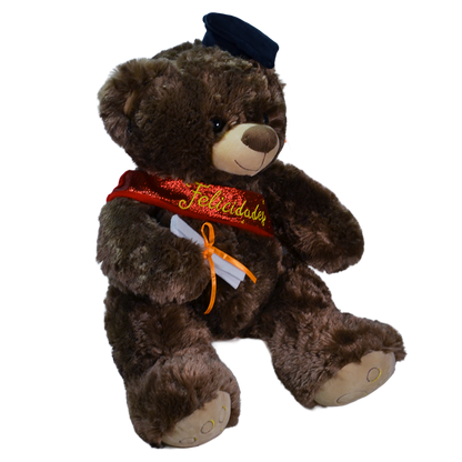 Oso de Peluche Graduado 40 cm