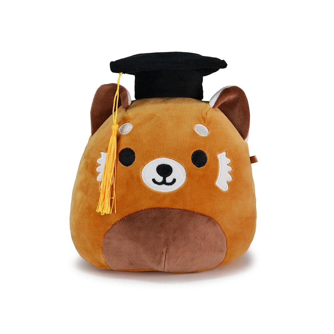Paquete de peluches Mapache graduado con birrete