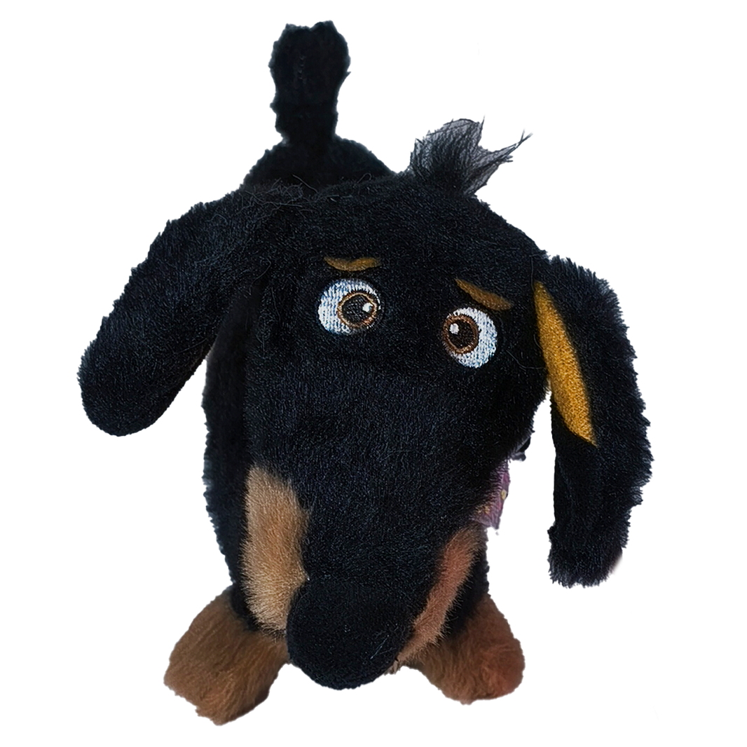 PERRO SALCHICHA 30cm - NEGRO