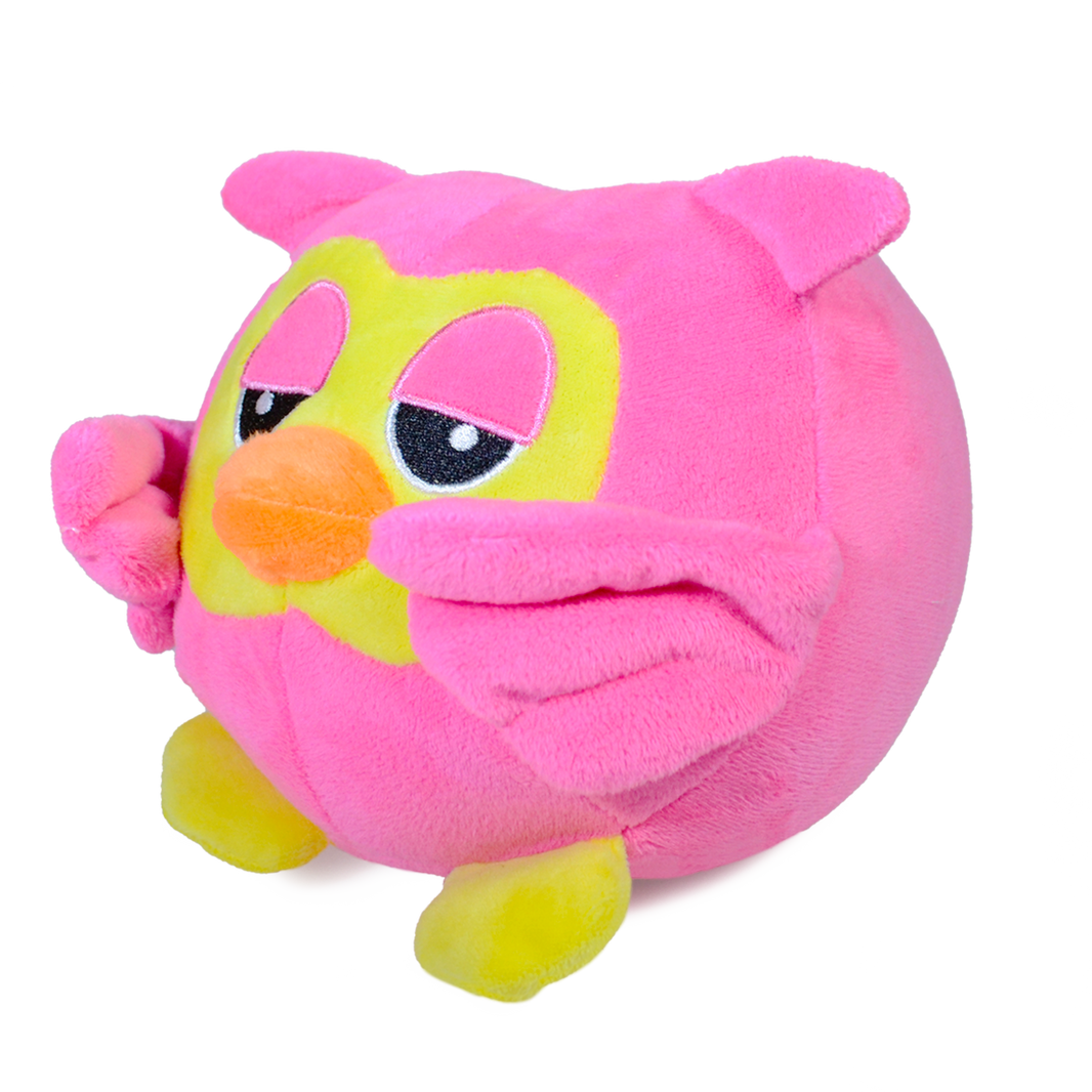 ALCANCIA BUHO 25cm - ROSA