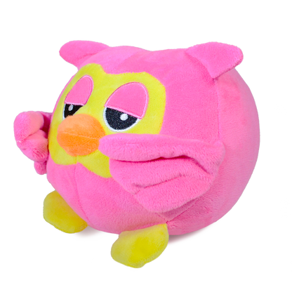ALCANCIA BUHO 25cm - ROSA