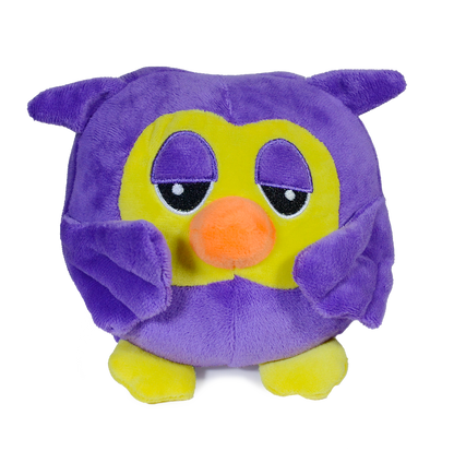 ALCANCIA BUHO 25cm - MORADO