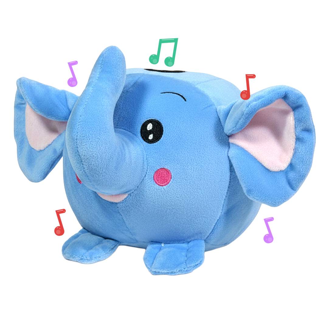 ALCANCIA ELEFANTE ROSITA 25cm - AZUL