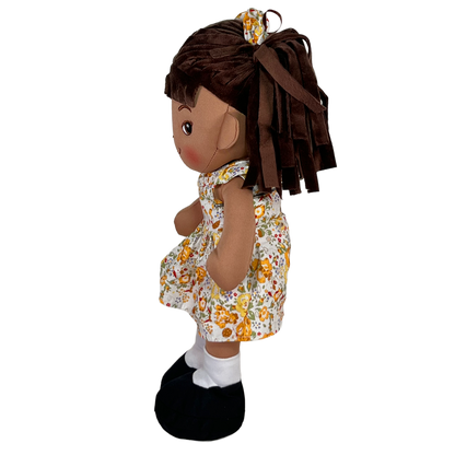 MUÑECA YUKI 35cm - AMARILLO
