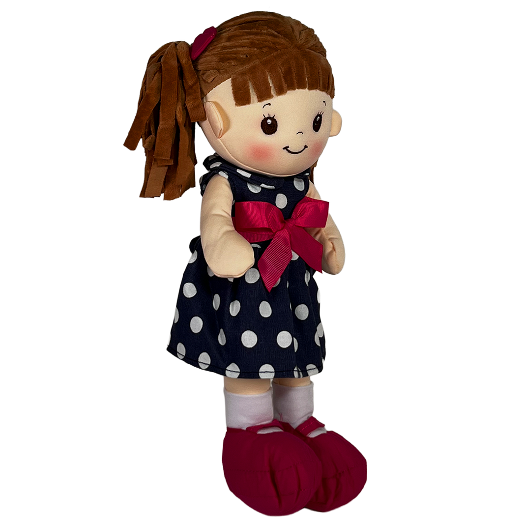 MUÑECA YUKI 35cm - AZUL