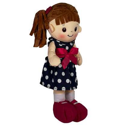 MUÑECA YUKI 35cm - AZUL