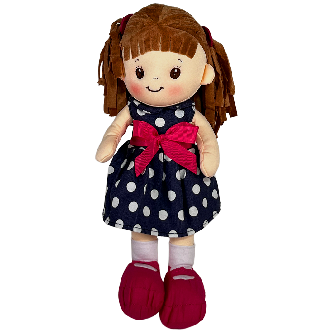 MUÑECA YUKI 35cm - AZUL