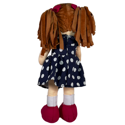 MUÑECA YUKI 35cm - AZUL