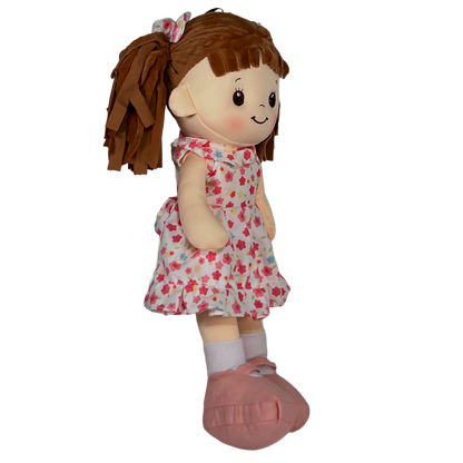 MUÑECA YUKI 35cm - ROSA