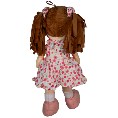 MUÑECA YUKI 35cm - ROSA