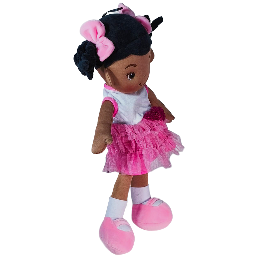 MUÑECA DULCE 45cm - CAFÉ