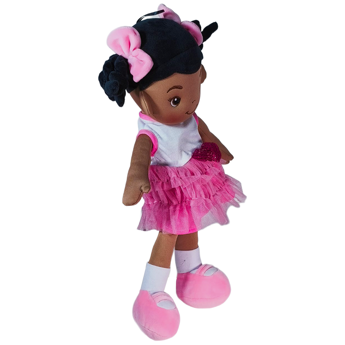 MUÑECA DULCE 45cm - CAFÉ